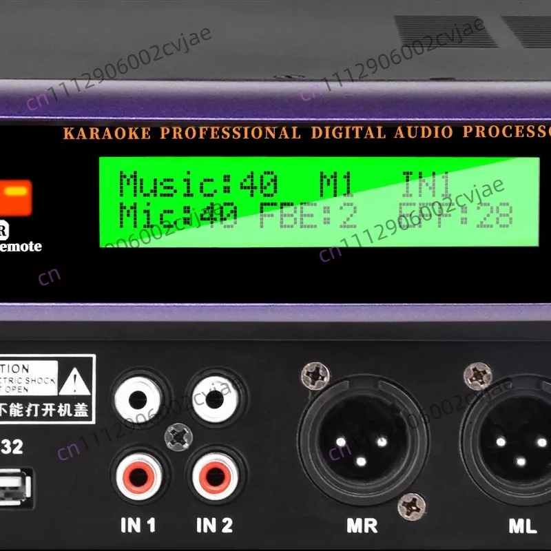 Digital Echo Reverb Sound Effect X8 Audio Processor Dsp