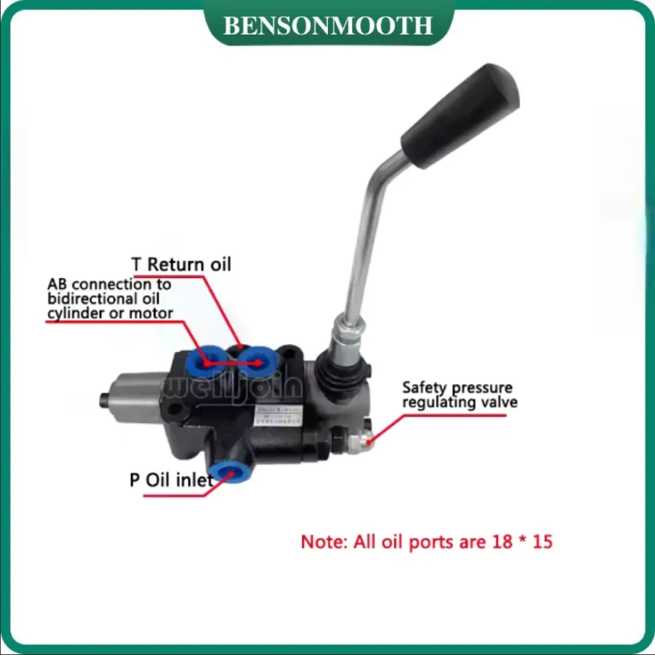 Manual Directional Valves Splitter Oil Cylinder Manual Single Direction ValveDBL-40L Hydraulic Multi-way Valve Hydraulic