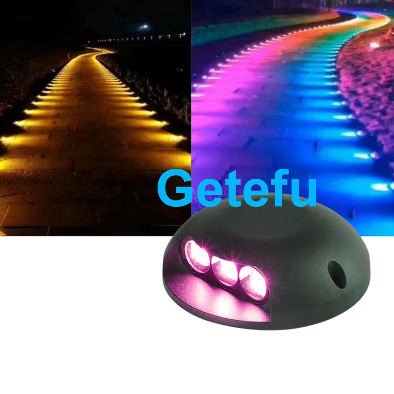 9W 6W 3W LED-Einbauleuchte für den Außenbereich, Untergrundbeleuchtung, Einbaustrahler-Set, IP67, DC12V-24V, Terrassenpflaster, Bodendeck, Treppenlampe – Detail 31