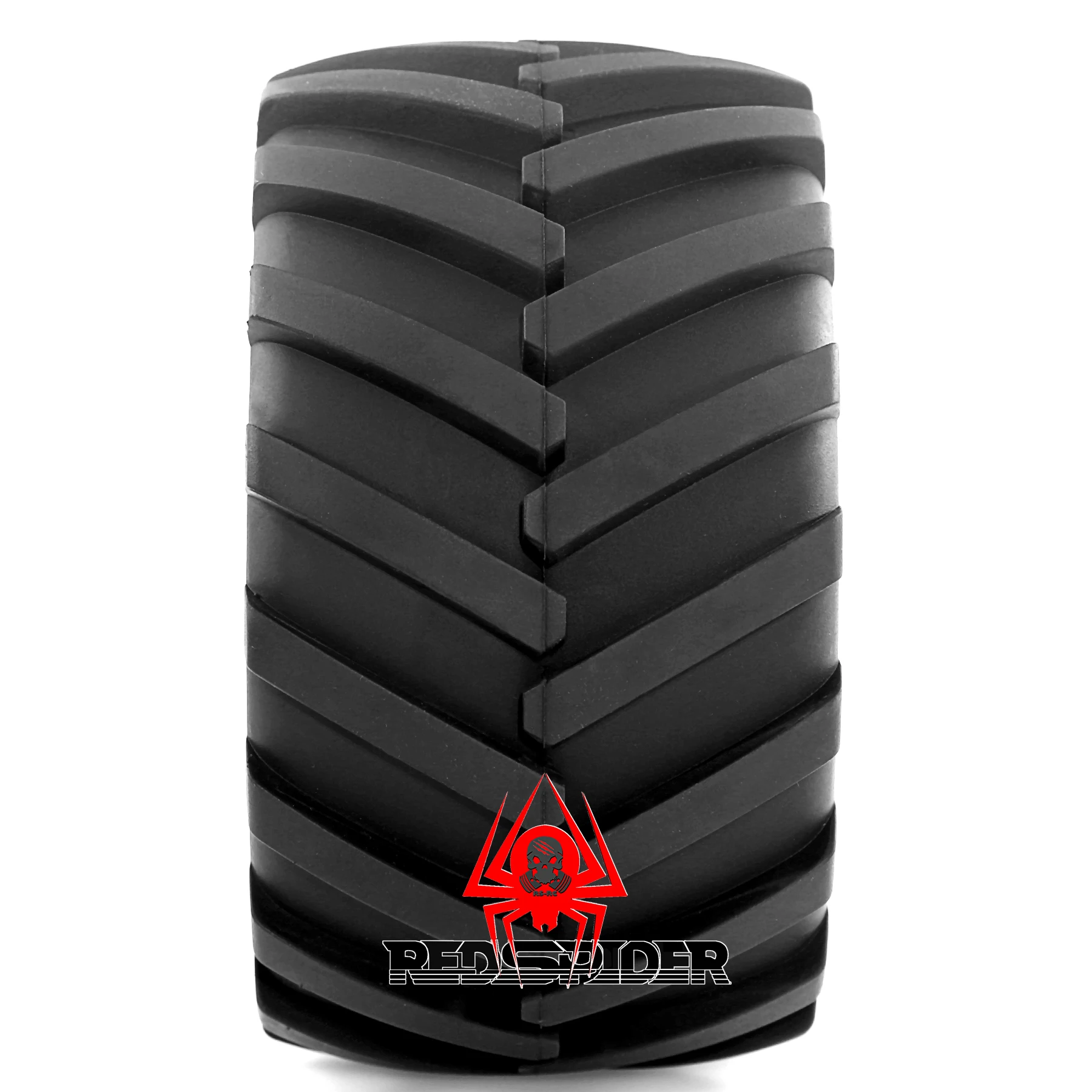 2pcs 1/8 RC Monster Truck Rubber Tire 17mm Hex Plastic Wheel for 1/8 Traxxas Sledge Arrma Kraton 6S Typhon 3S HSP HPI Redcat