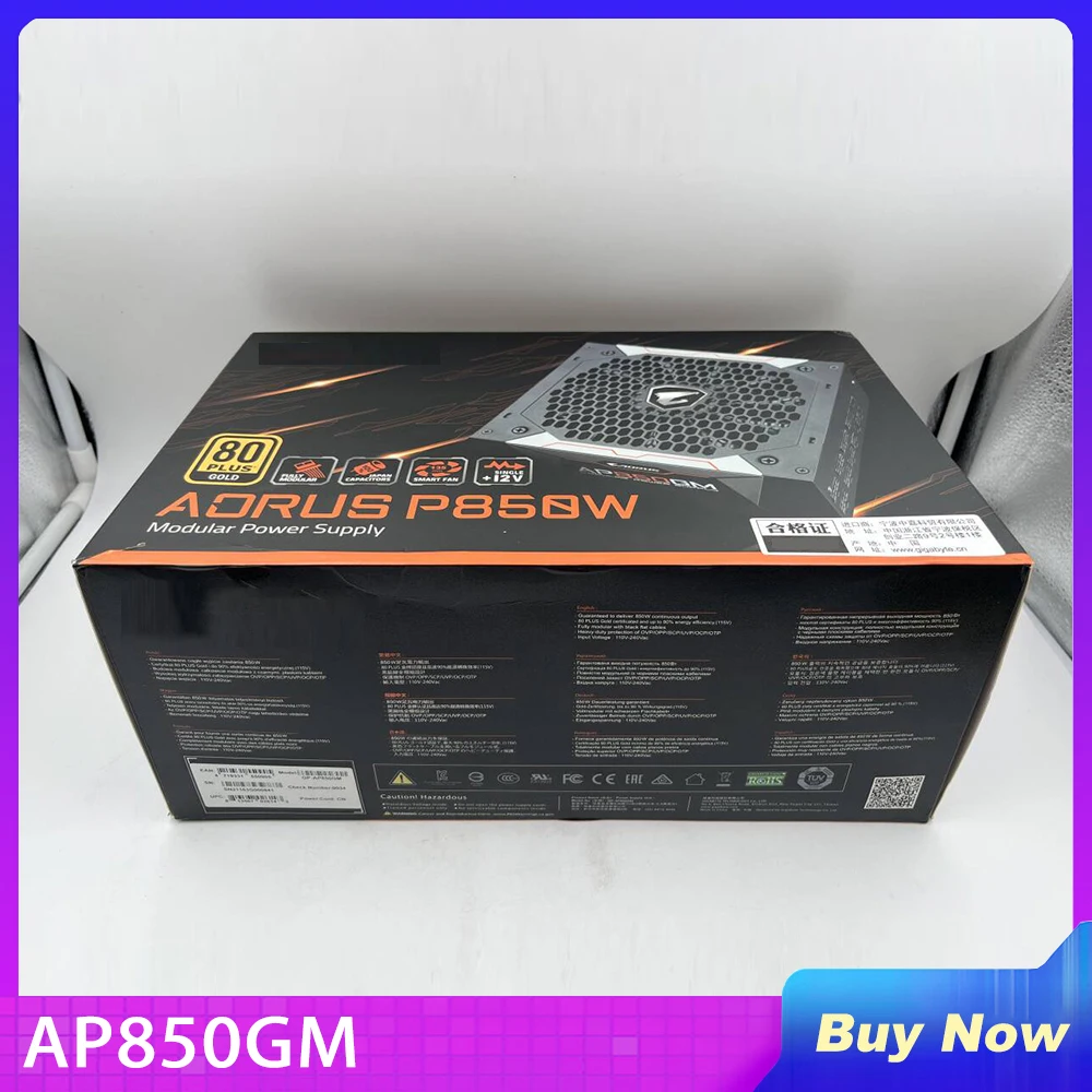 Aorus用電源,GP-AP850GM, 80plus gold,atx,12v,850w,GP-AP850GM,g-i-g-a-b-y-t-e,new