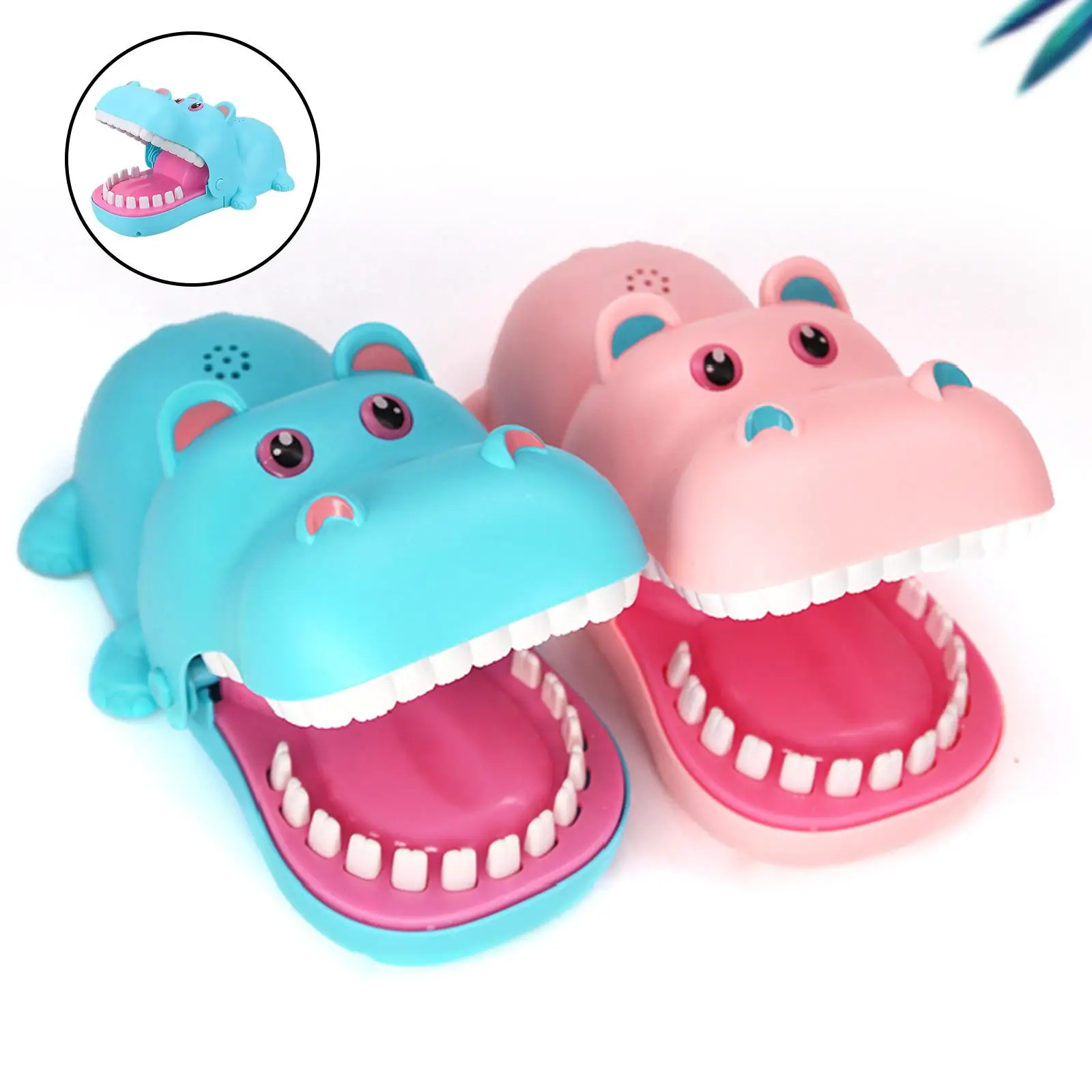 Classique hippopotame dents morsure doigt jouets jeu Mini Abs Crocodile mordre doigt jeu famille table fête drôle jouet accessoires cadeau