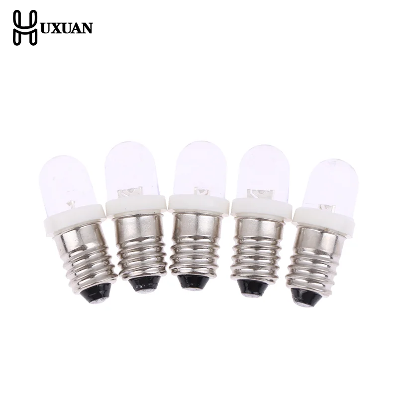5Pcs Led E10 DC3V 5…