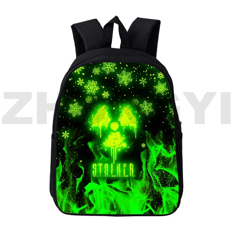 S.T.A.L.K.E.R. 2 Heart of Game School Bags for Teenage Girls Boys Sports Bookbag 12/16 Inch Stalker 2 Shadow Laptop Backpack Men