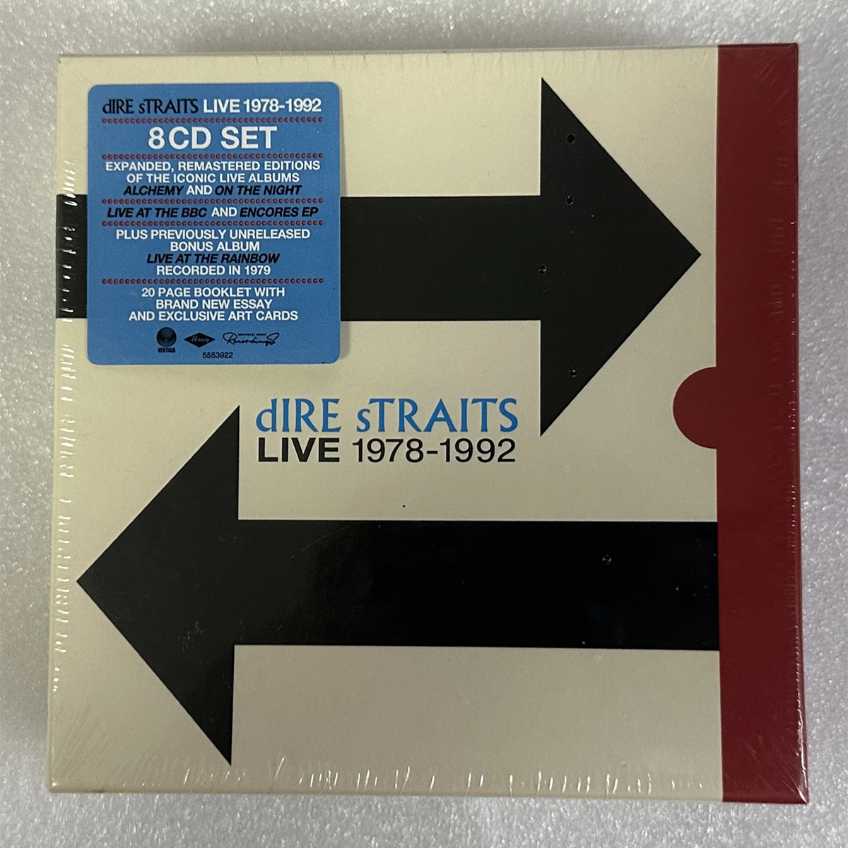

Rock Dire Straits Mark Knopfler Music CD Live 1978-1992 Alchemy Album On The Night 8 шт. Музыкальная запись Косплей Soundtracks Box Toy