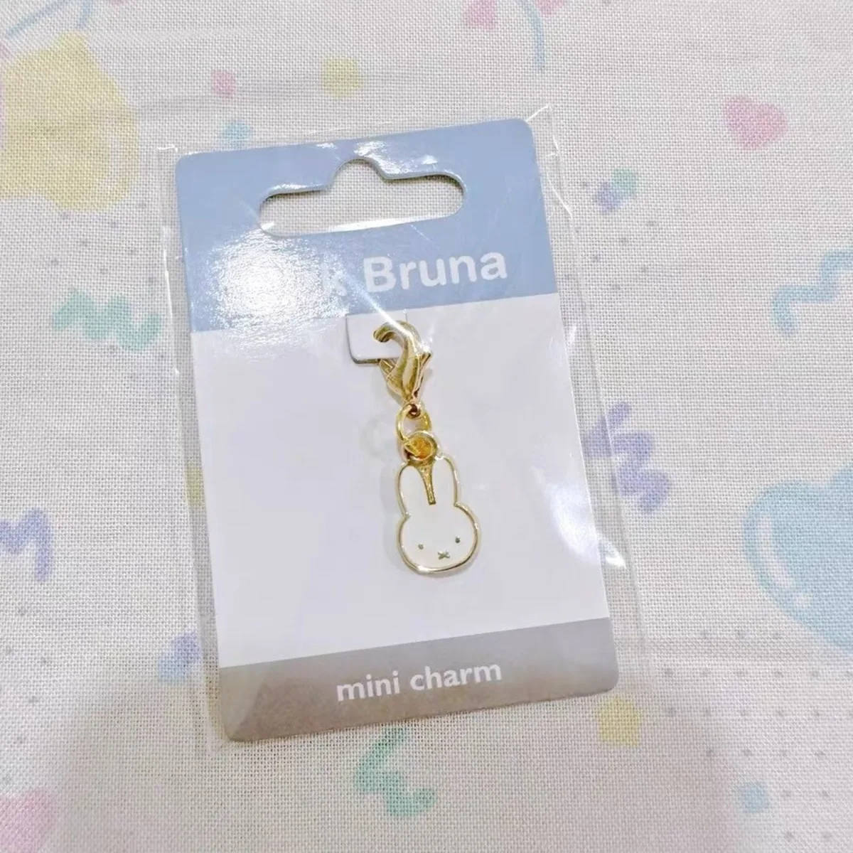 Kawaii ميفي أرنب المفاتيح لطيف بوريس الدب الكرتون شخصية ومبتكرة المعادن سلسلة مفاتيح صغيرة هدية للفتيات