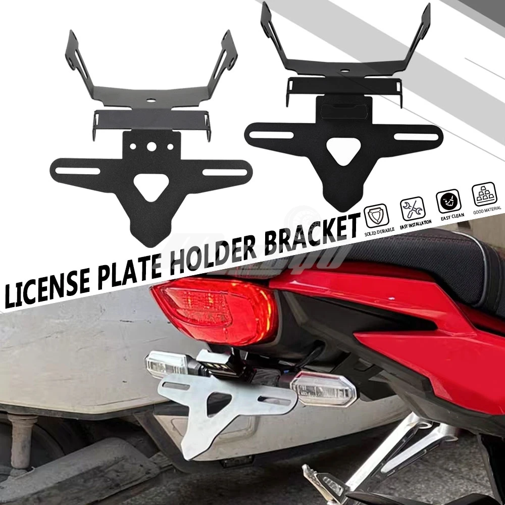 

FOR HONDA CB CBR 650 R 650R CB650R CBR650 2021-2023 Fender Eliminator Tail Tidy License Plate Holder Mount LED Light Accessories