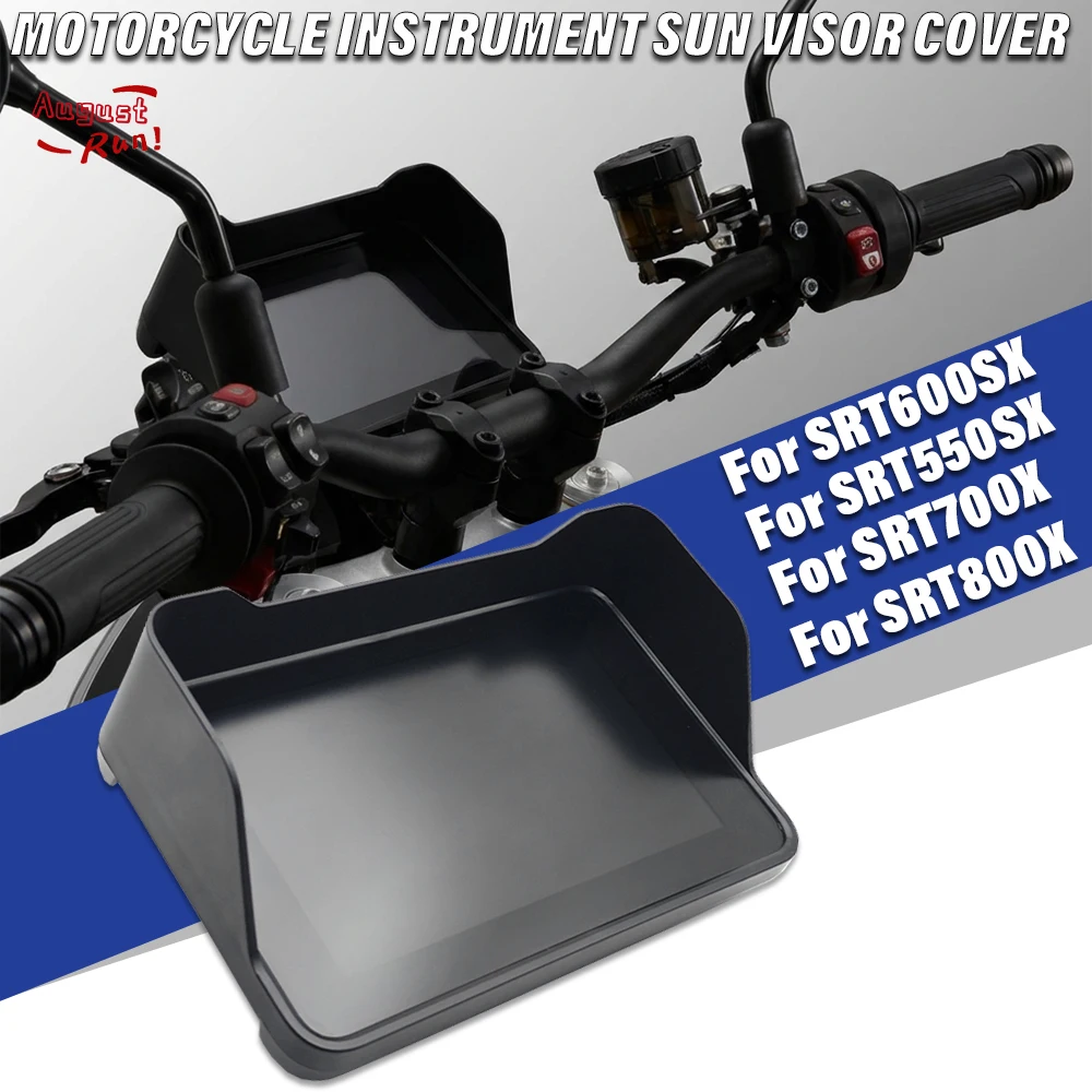 Sun Visor Cover For QJMOTOR SRT600SX SRT550SX SRT 750X SRT800X Motorcycle Instrument screen Sunshade Protector
