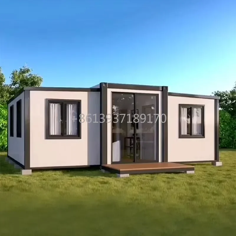 China Steel Prefab Container House Luxury Tiny Homes Modern Casa Container Expandable Prefabricated Houses Usa