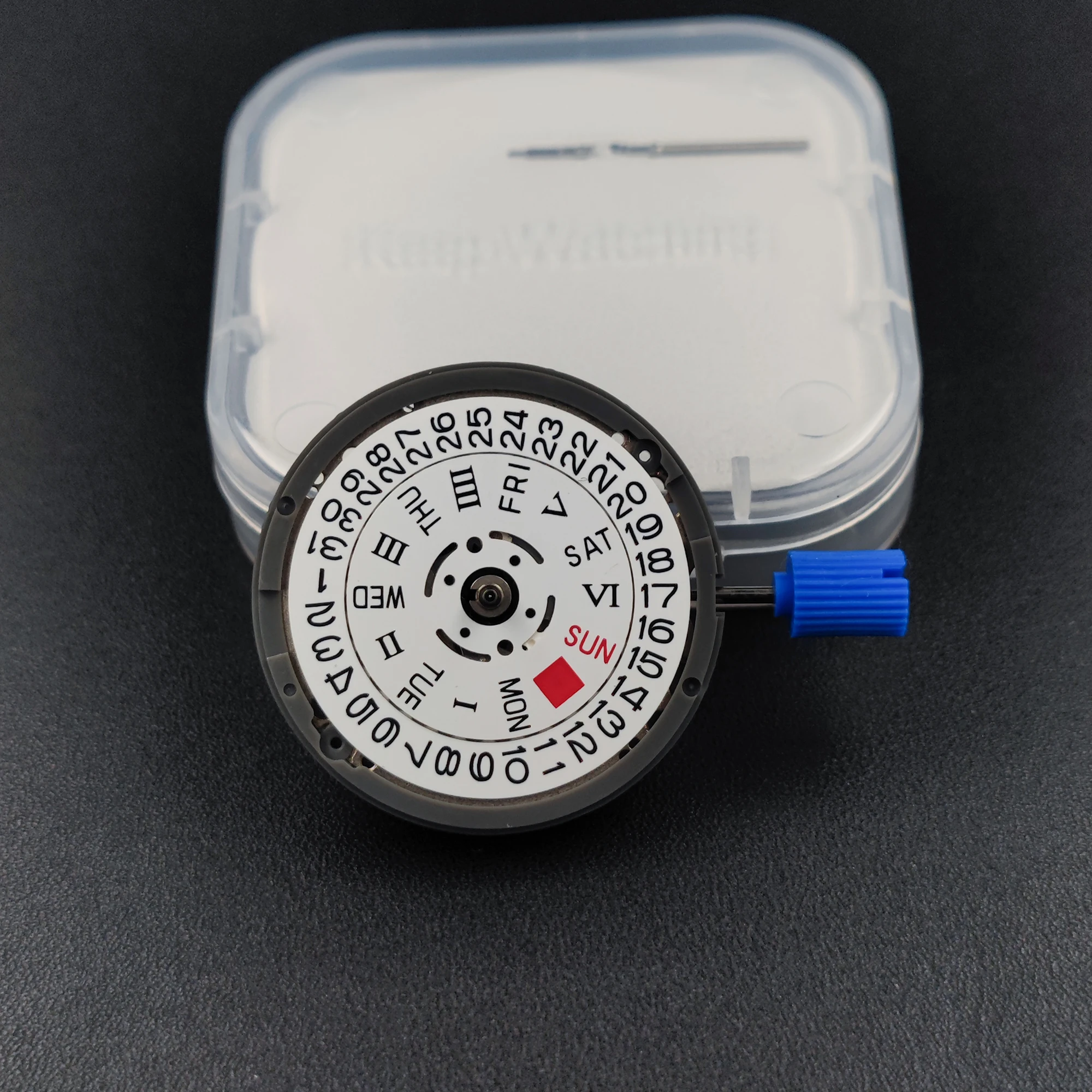 اليابان حقيقية NH36 NH36A الحركة الميكانيكية الرومانية-الإنجليزية يوم تاريخ القرص تاج في نسخة 3.0/3.8 Mod NH36 4R36 تاريخ أبيض/أسود