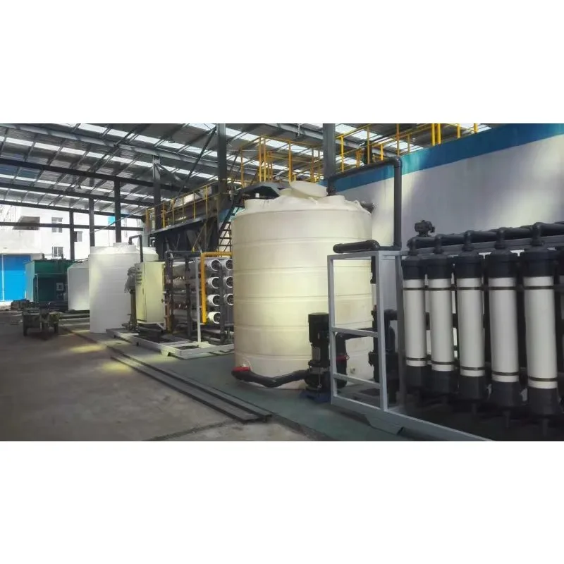 Seawater desalination machine, industrial reverse osmosis treatment device, high flow filter PLC control  5000L/hour