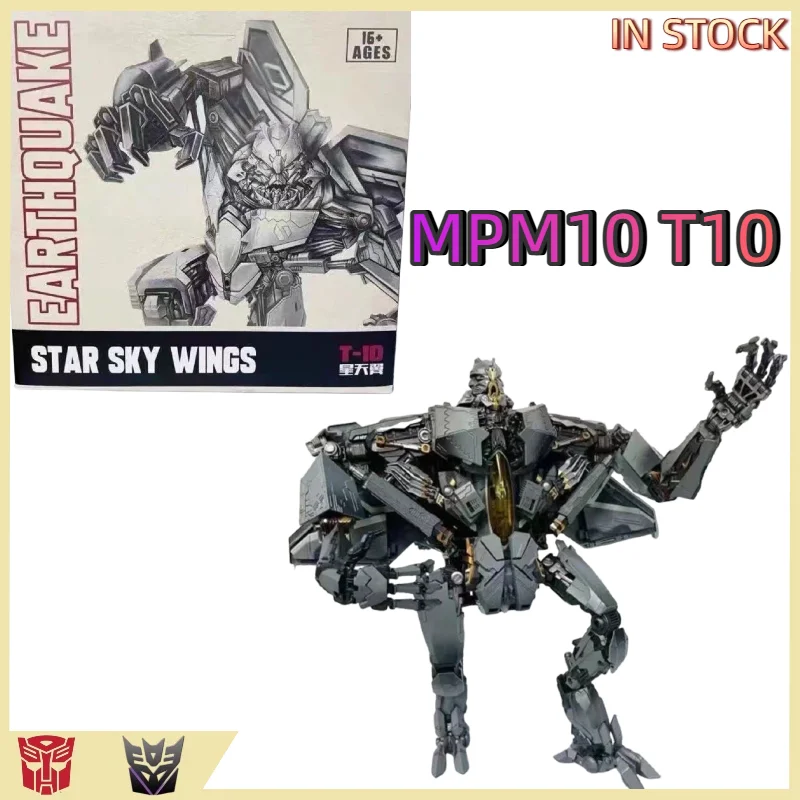 

В НАЛИЧИИ: Трансформируемые игрушки MPM10 MPM-10 T-10 T10 Starscream, оригинальная цветовая версия, увеличенная версия Starwing Fighter, робот из сплава.