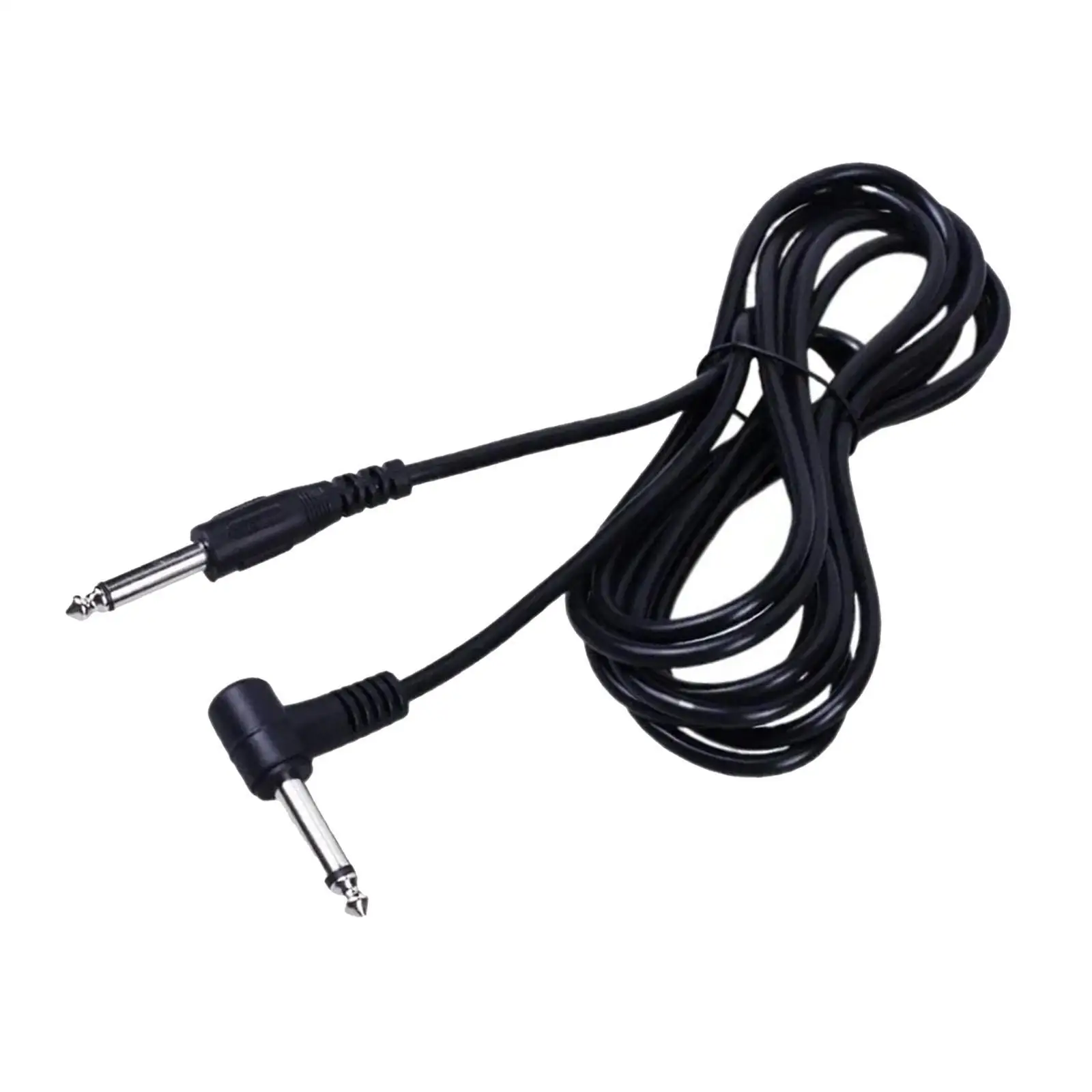 3M Electric Guitar Cable Audio Cable Versatile Straight to Right Angle Connection Line Guitar Cord for Acoustic Electric Bass