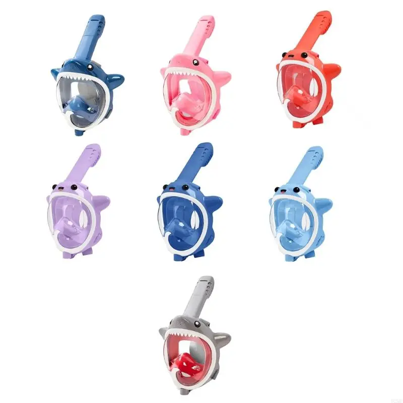 

92ME Foldable 180 Degree Panoramic View Anti-Fog Snorkeling Mask Kids Snorkeling Mask