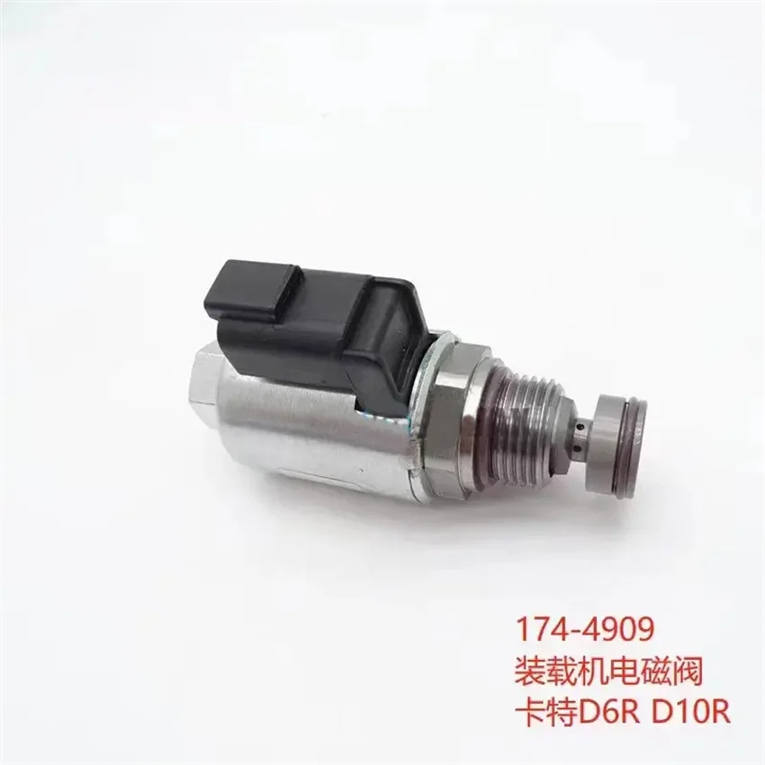 174-4909 24V New Solenoid Valve 1744909 For Caterpillar CAT D10R D10T D10T2 D11 D11R D11T D5 D5M D5N