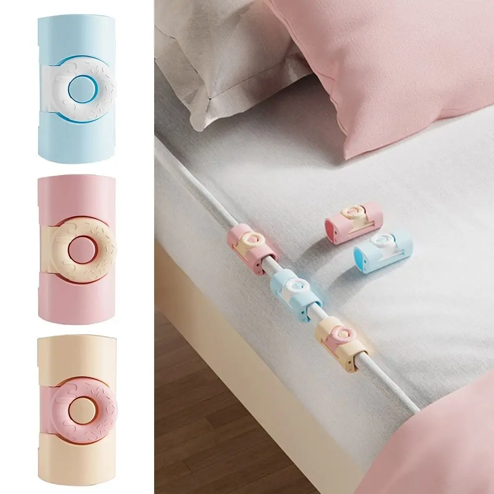 

6 шт., невидимый зажим для фиксации простыни в форме пончика, нескользящий держатель простыни, захваты для покрывала, фиксация одеяла