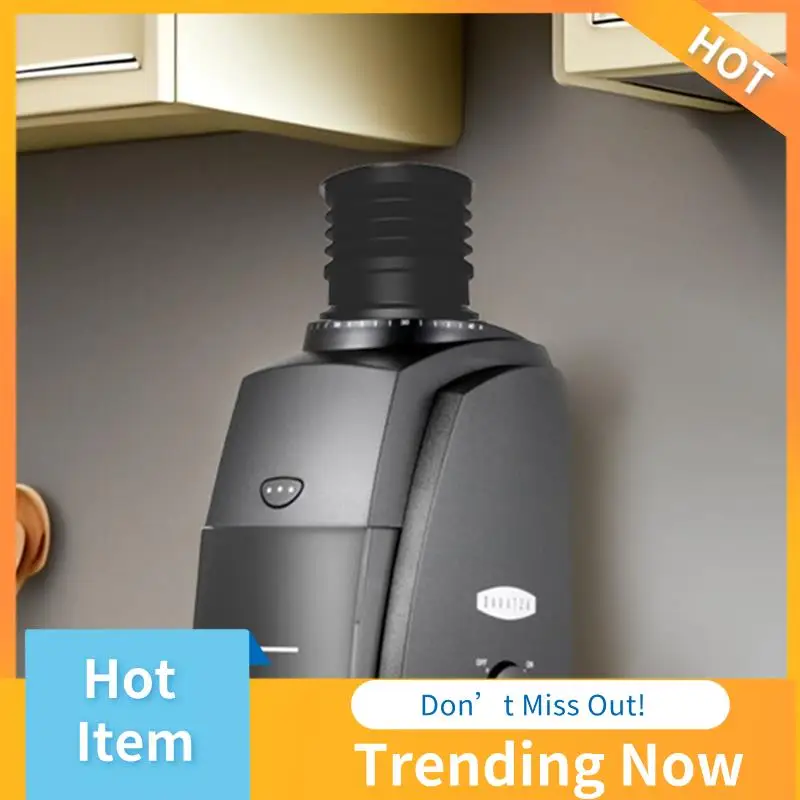 BBNV-Smerigliatrice da caffè in silicone con tramoggia a dose singola per Baratza Encore Contenitore per chicchi che soffia per pulire e collezionare polvere di caffè A