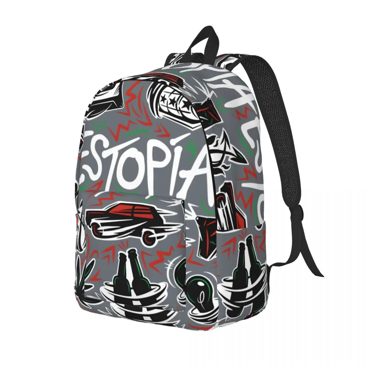 Rucksack ESTOPIA Peru ESTOPA 25Th Anniversary Tour Zipper Closure Estopa Office Staff Gift Solid Children's Bags Weekend Picnic