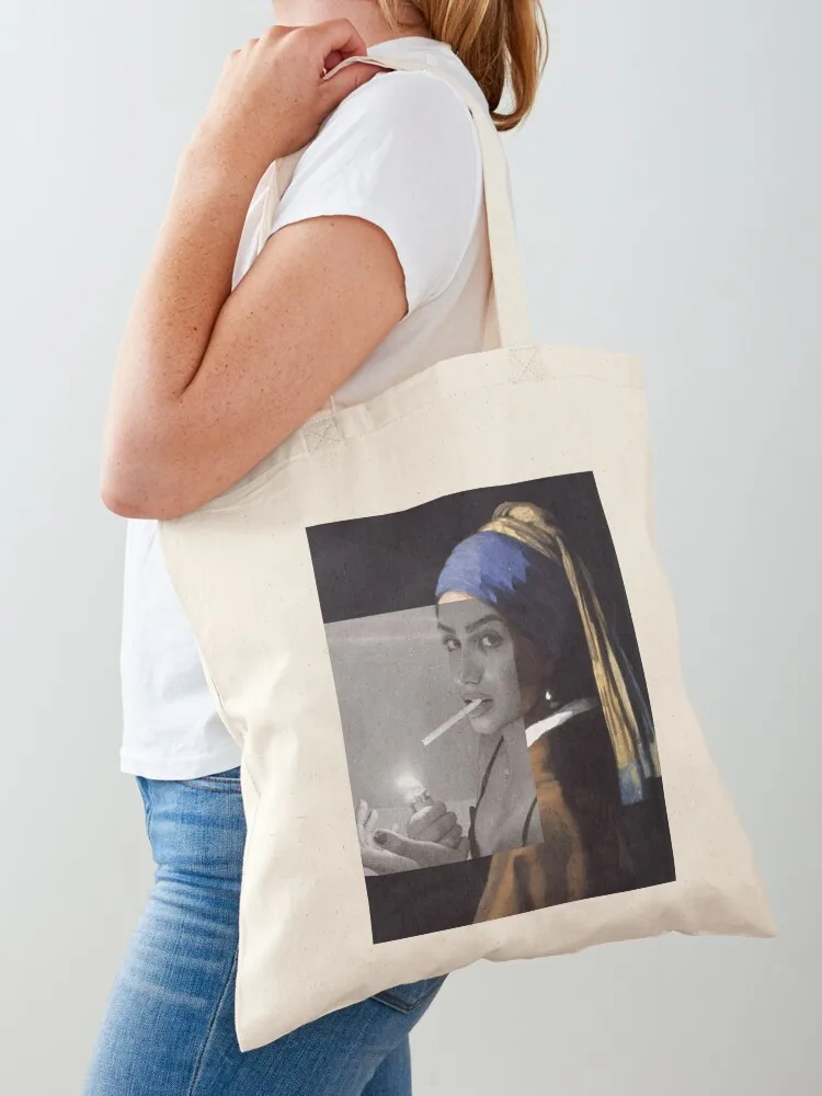 

TRACY SMK Tote Bag hand bags foldable reusable bag Women's shopper bag tote women