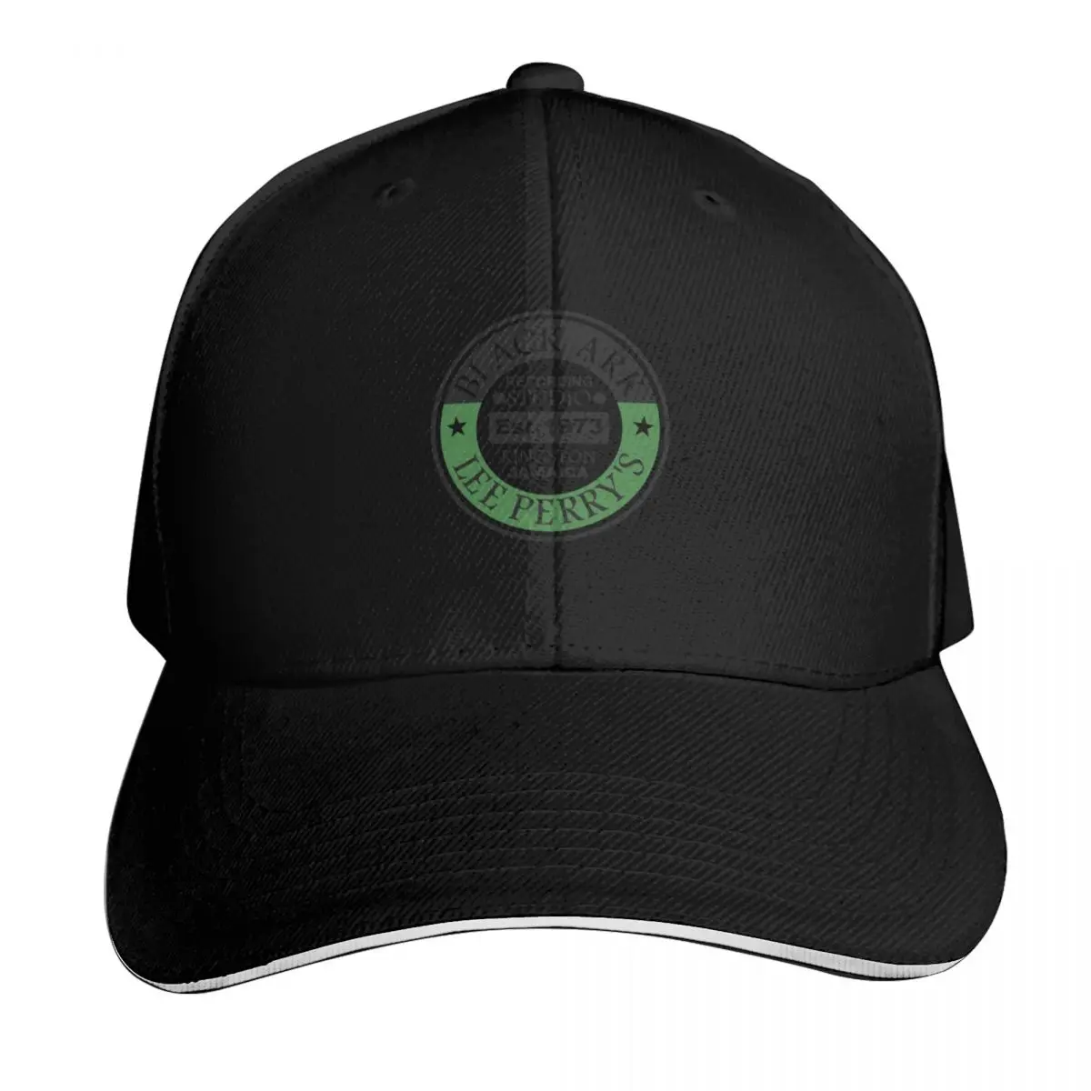 Lee Scratch Perry Black Ark logo - Reggae 45's record collector Jamaica roots dub Baseball Cap