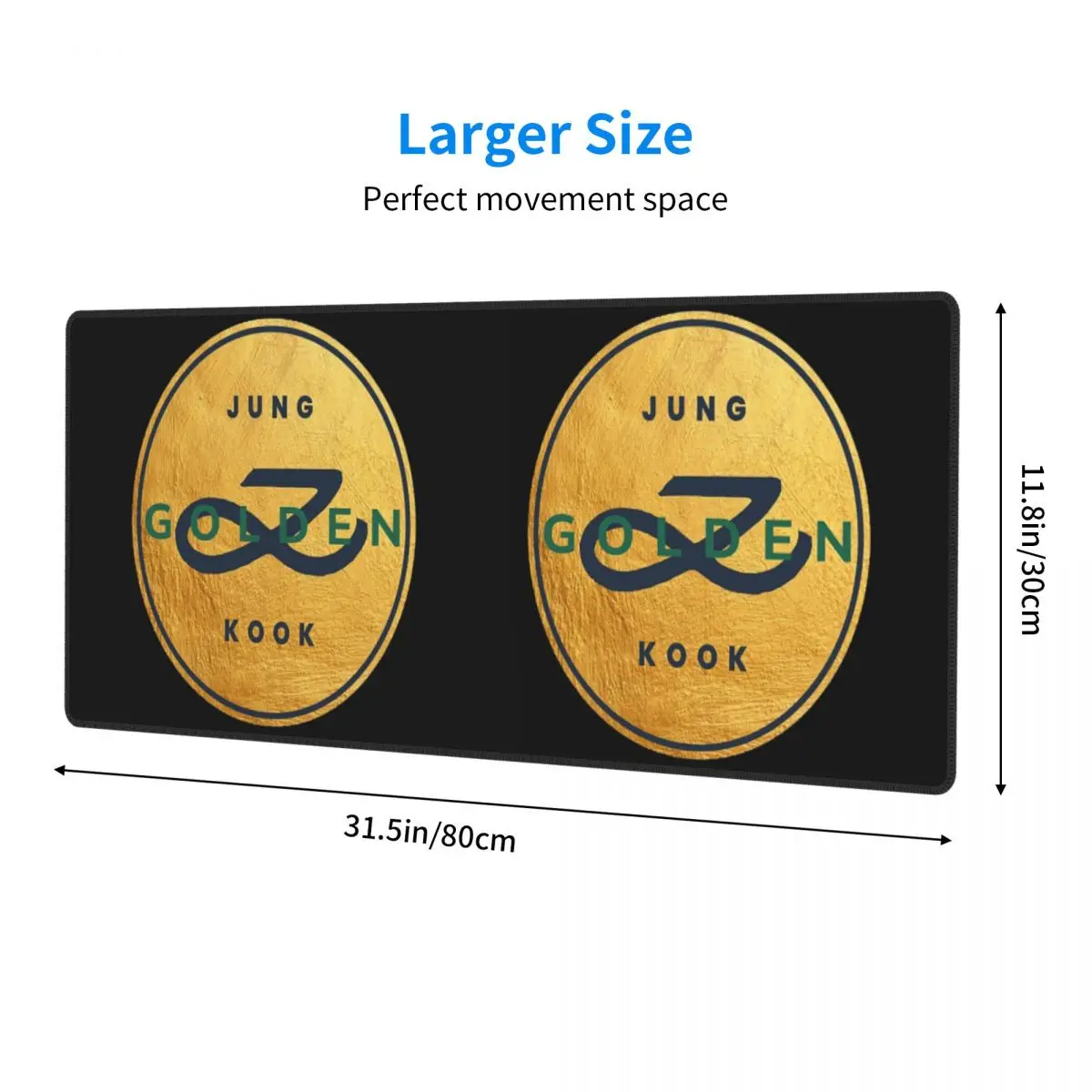Large Mouse Pad Classic Jungkooks Golden Album Kpop Gamer PC Laptop Mats Keyboard Carpet Computer Gaming Office Desk Mat