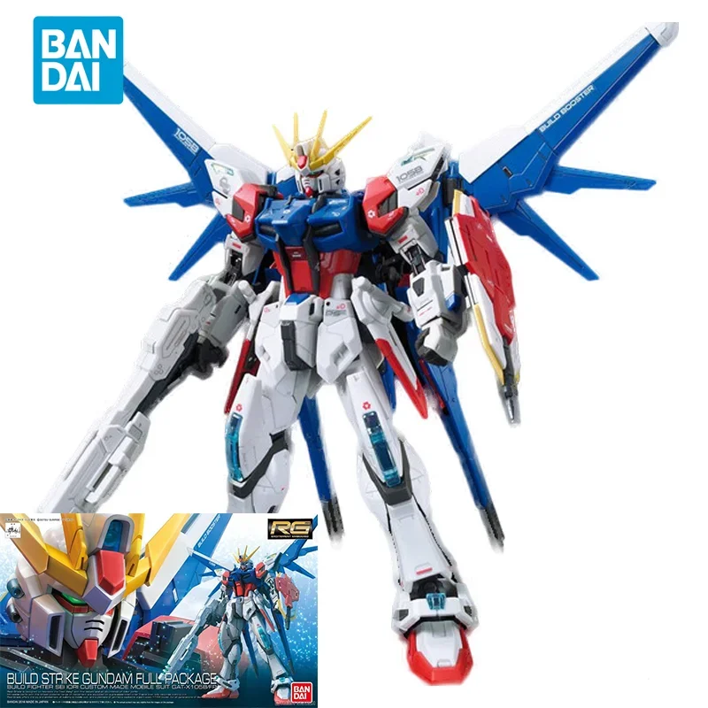 

Bandai оригинальная рабочая модель RG 1/144 Строительная страйка GUNDAM полная фотография Сборная модель игрушки подарки для детей