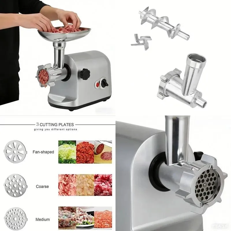 Multifunctional Electric Meat Grinder 220V Kitchen Accessories Sausage Stuffer