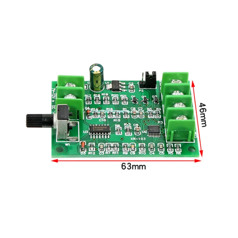 7V-12V Brushless Motor Driver Board CD-ROM Drive Hard Disk Motor Speed Controller