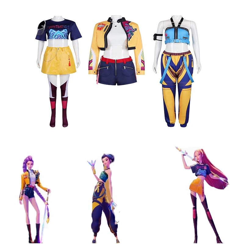 

Comic Girl Group Lumimi Razoi Cosplay Costume anime Music Festival Singing Competition Halloween Sexy Team Role Play Set Carniva