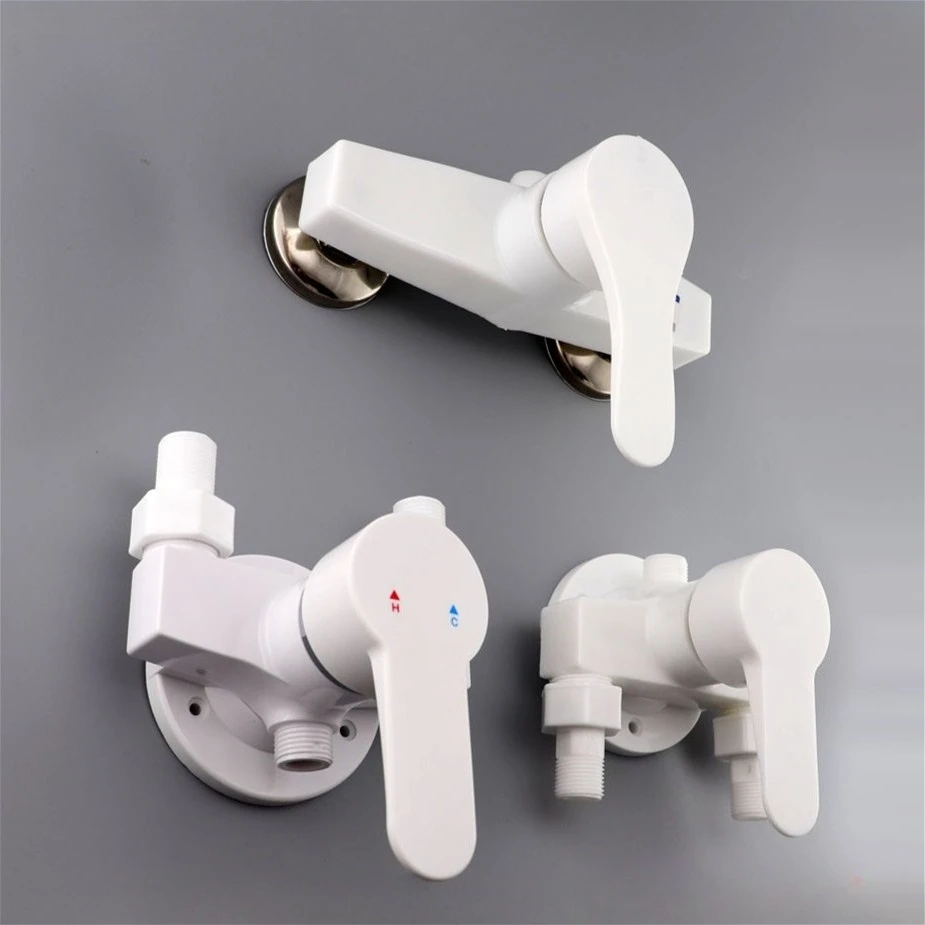 

Пластиковый открытый/закрытый смеситель для холодного и горячего душа, смесительный клапан для смешанного потока воды, переключатель смесителя для душа в ванной комнате