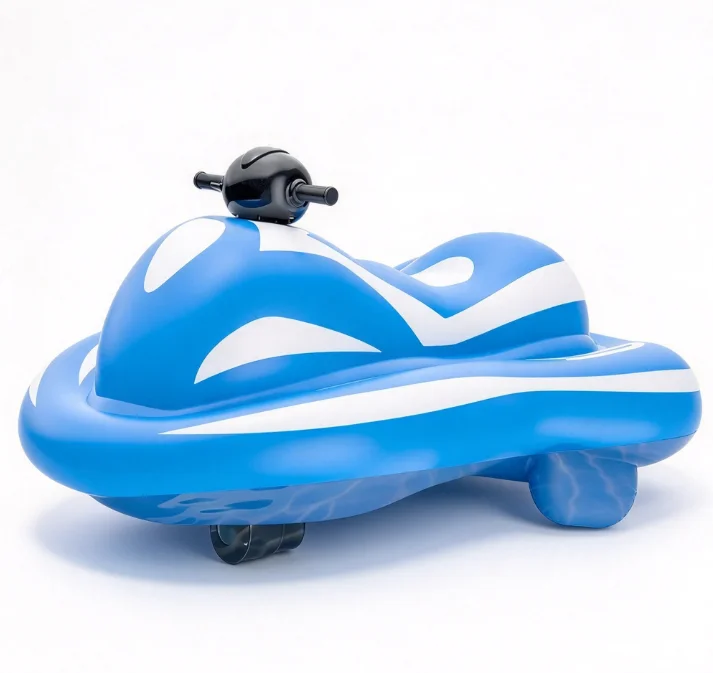 Electric Inflatable Boat Kids Go Kart Kayak Motorboat Style Water Park Single Rider Kids Fishing Dinghy Battery Powered Paddle