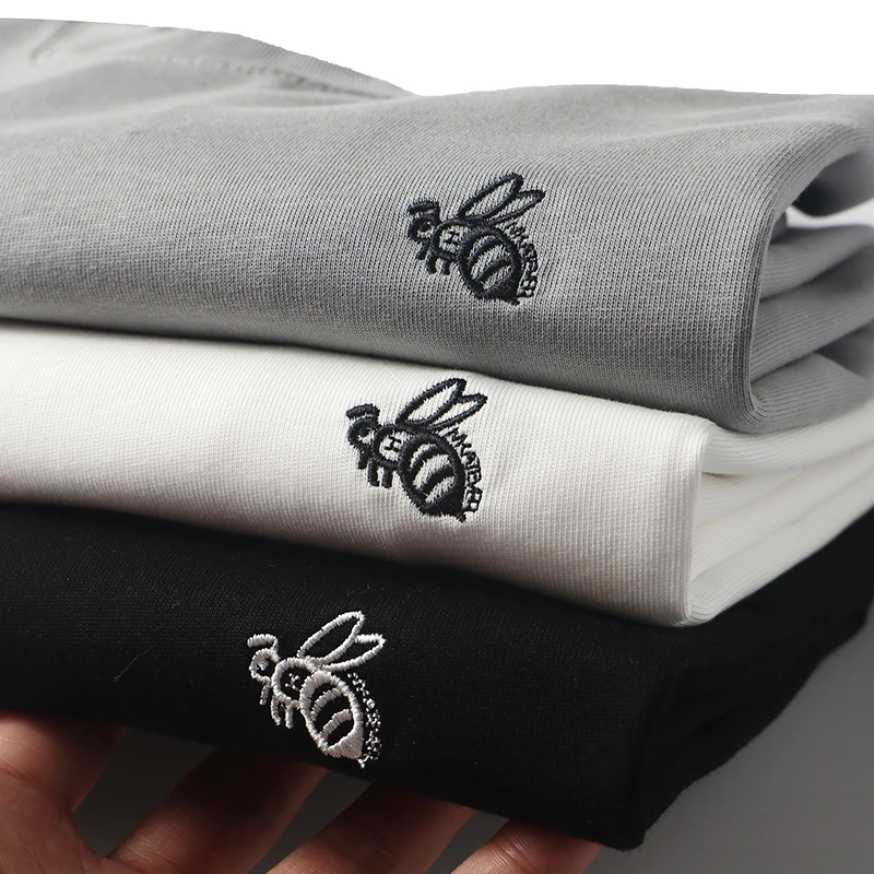 

Men's Long Sve T-irt Pure Cotton Embroidery Casual Faion Urban Sle round Ne Island Country Single Piece