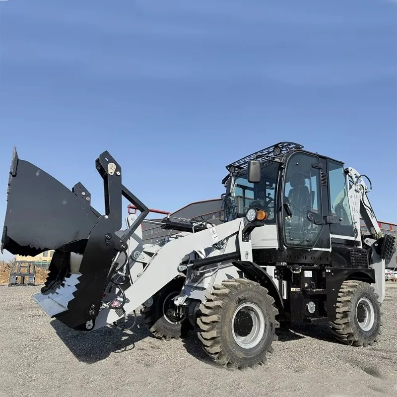 Factory Direct Backhoe Loader 4x4 Diesel CE EPA Approved Multi-Functional Loader Digger For Construction Agriculture Landscaping