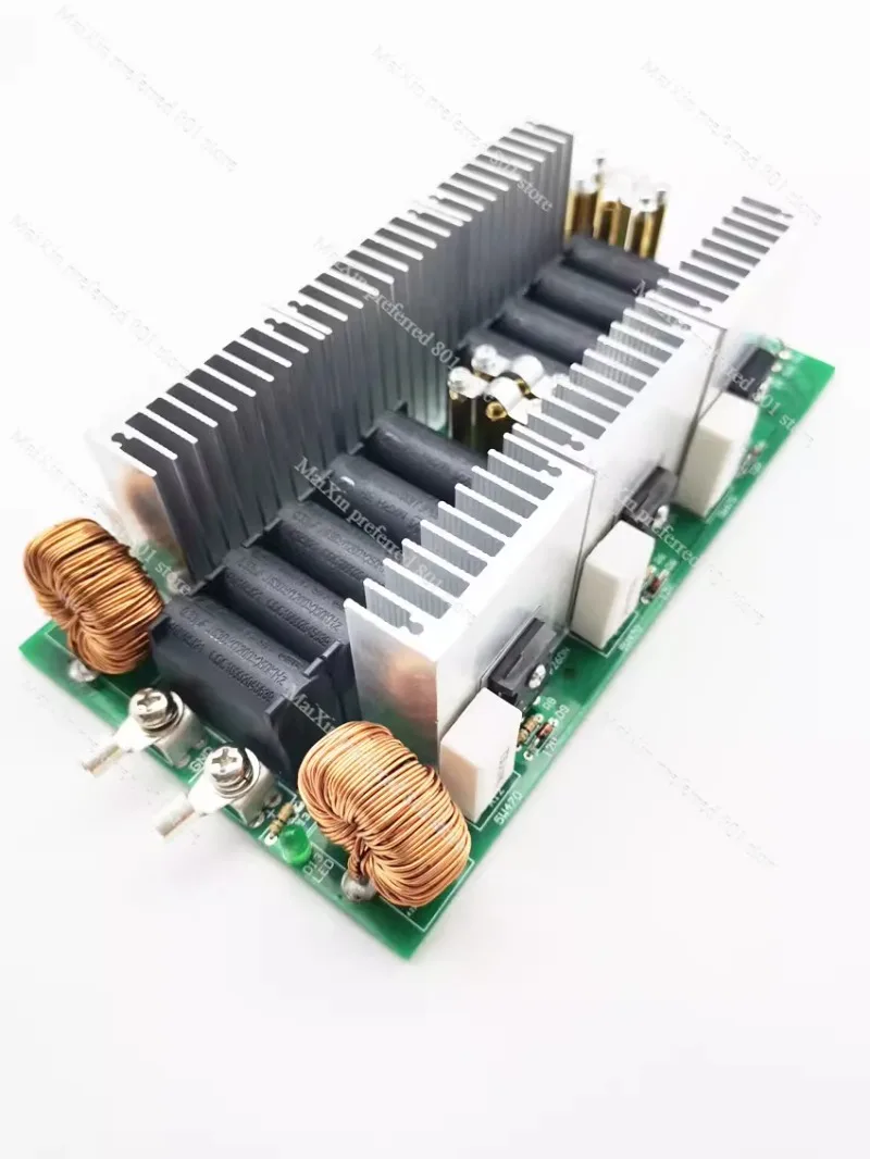 

3000W 50A Tapless 6-tube ZVS High Frequency Induction Heating Machine Quenching Module DIY Kit