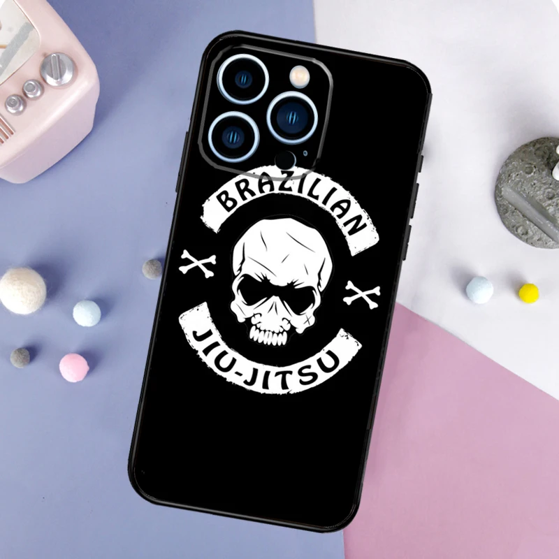 Brazilian Jiu Jitsu Silicone Phone Case For Apple iPhone 17 Pro Max 17 Air 17Pro Back Cover Shell