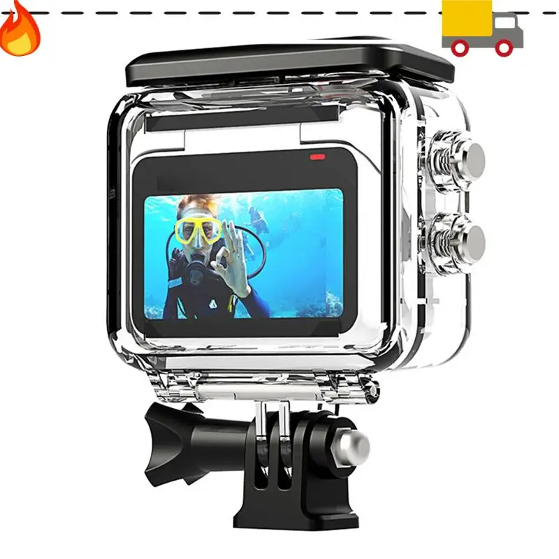 

For Shadowstone Insta360 Go 3 Thumb Sports Camera Dive Case Multi-Functional Portable 40M Waterproof Case Durable A