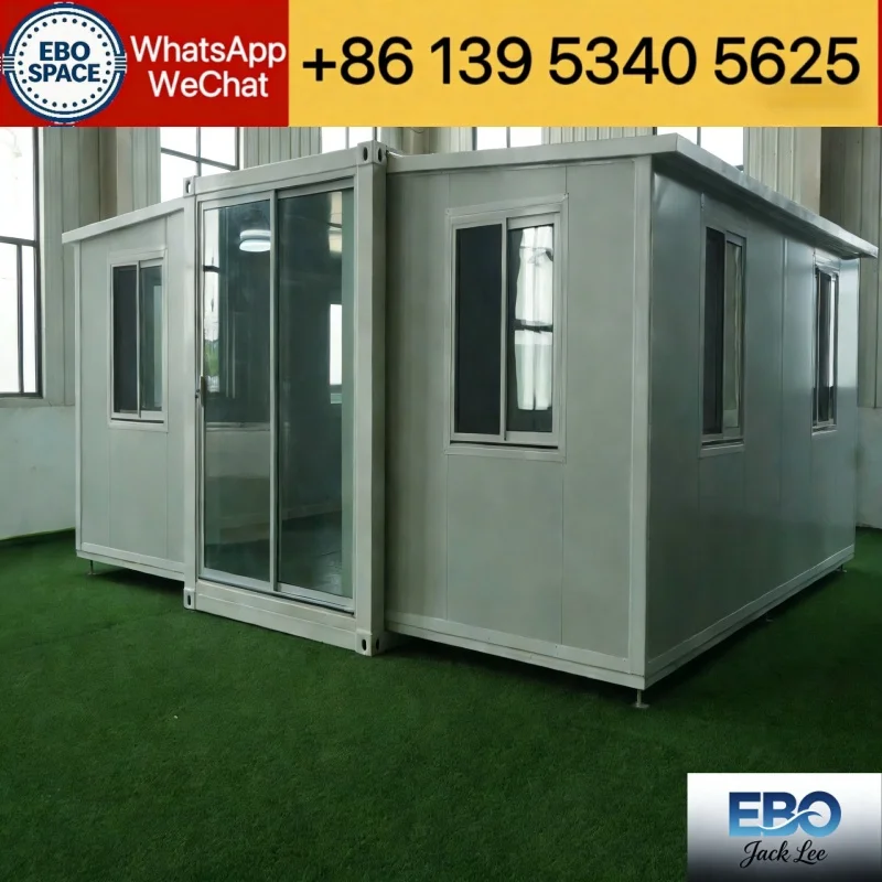 Expandable Foldable Tiny House 20ft 30ft 40ft Modular Container Cabin Waterproof