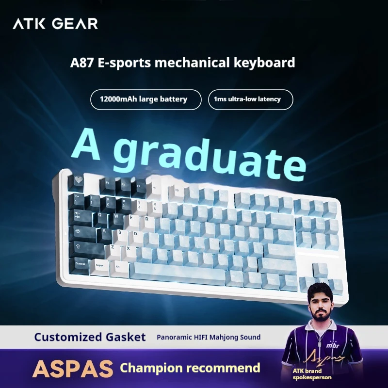 ATK A87 Pro teclado mecanico e sports