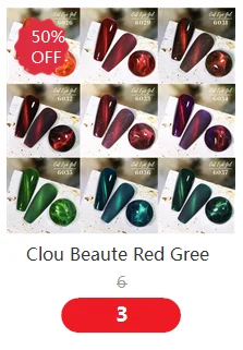 Clou Beaute 10/12/20/24-teiliges Gel-Nagellack-Set, 15ml Weißglasflasche, Nagelkunst-Kit, Semi-permanenter Gellack Nagellack – Detail 5