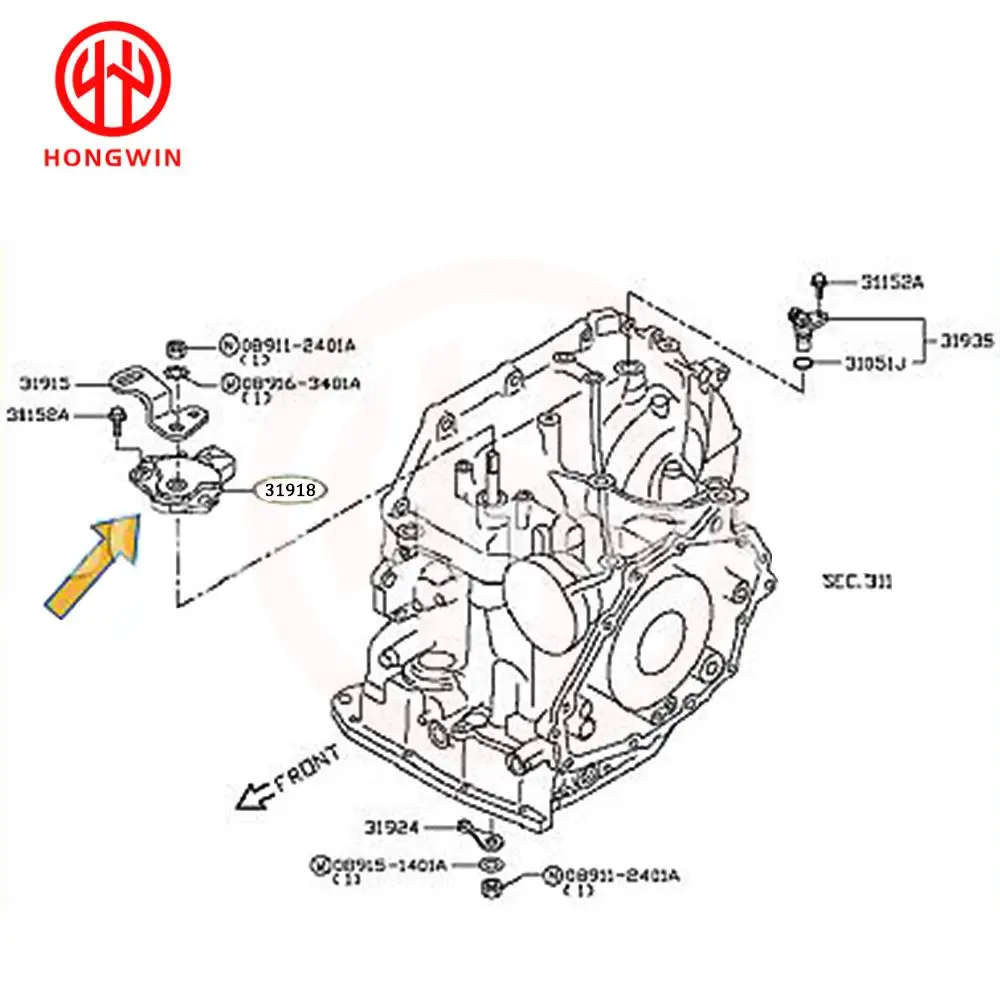 Genuine NO: 31918-3MX0A Auto Transmission Inhibitor Sensor Park Neutral Safety Switch Fit For Nissan Versa  2013-2016 319183MX0A