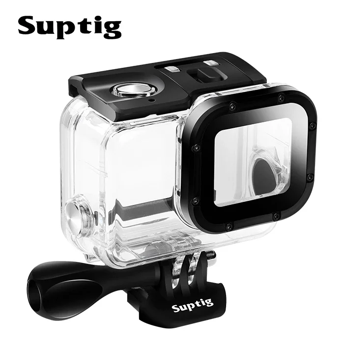 Rechargeable waterproof case for GoPro Hero 6/5/ 7 black