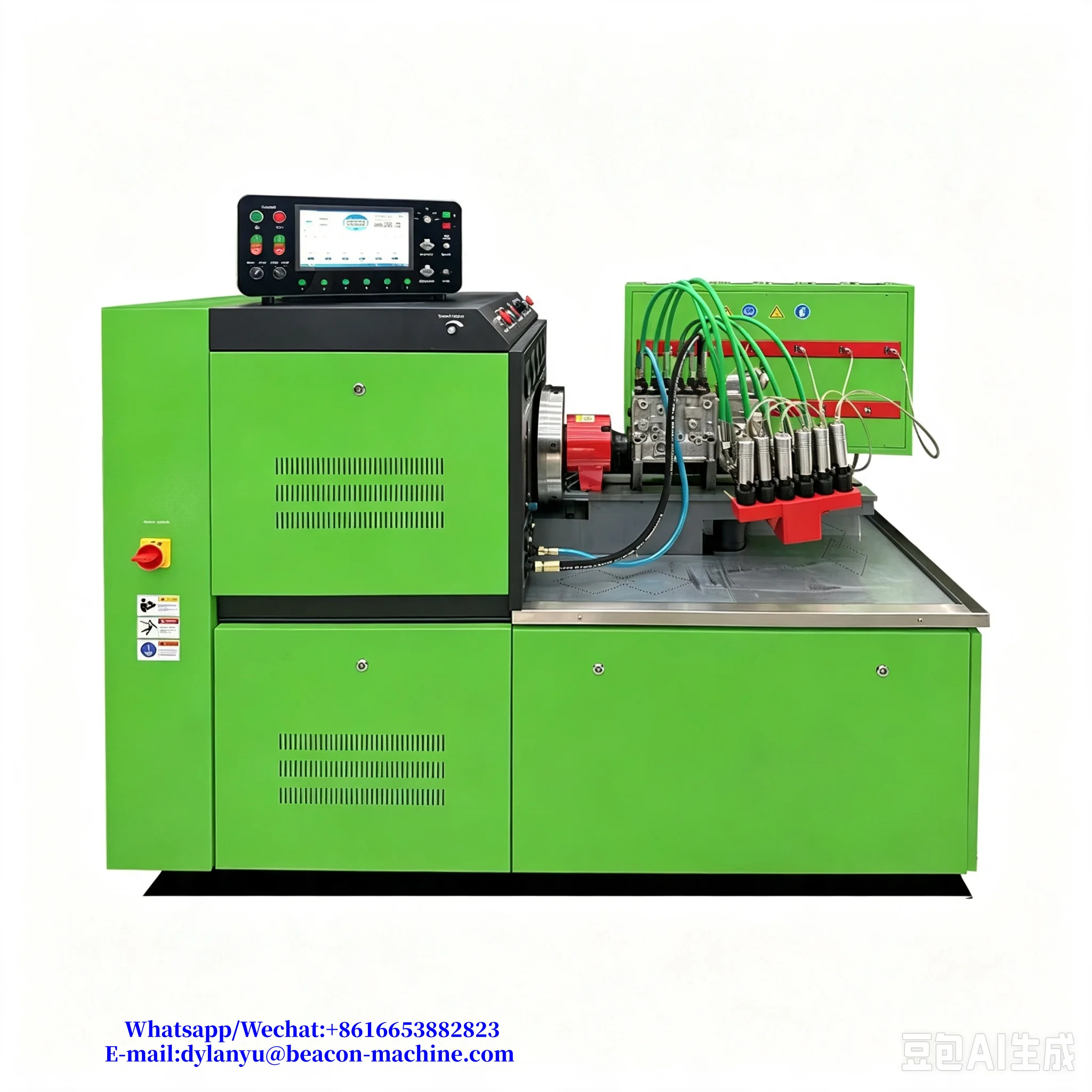 Multifunctional Diesel Fuel Injection Pump Test Bench 12 Cylinder Diesel Pump Testing Repair Equipment