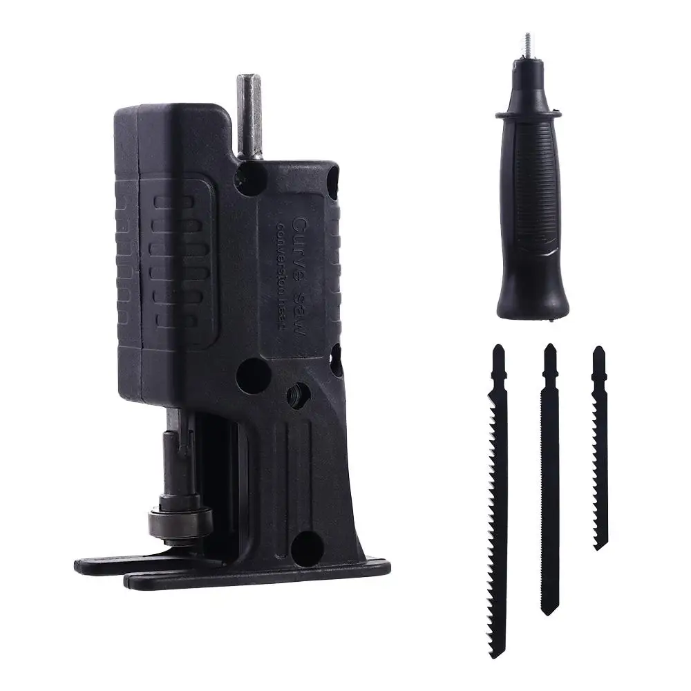 

Для резки дерева и металла Адаптер для сабельной пилы Адаптер для преобразователя электрической пилы Аксессуар для электрической пилы Адаптер для электрической дрели