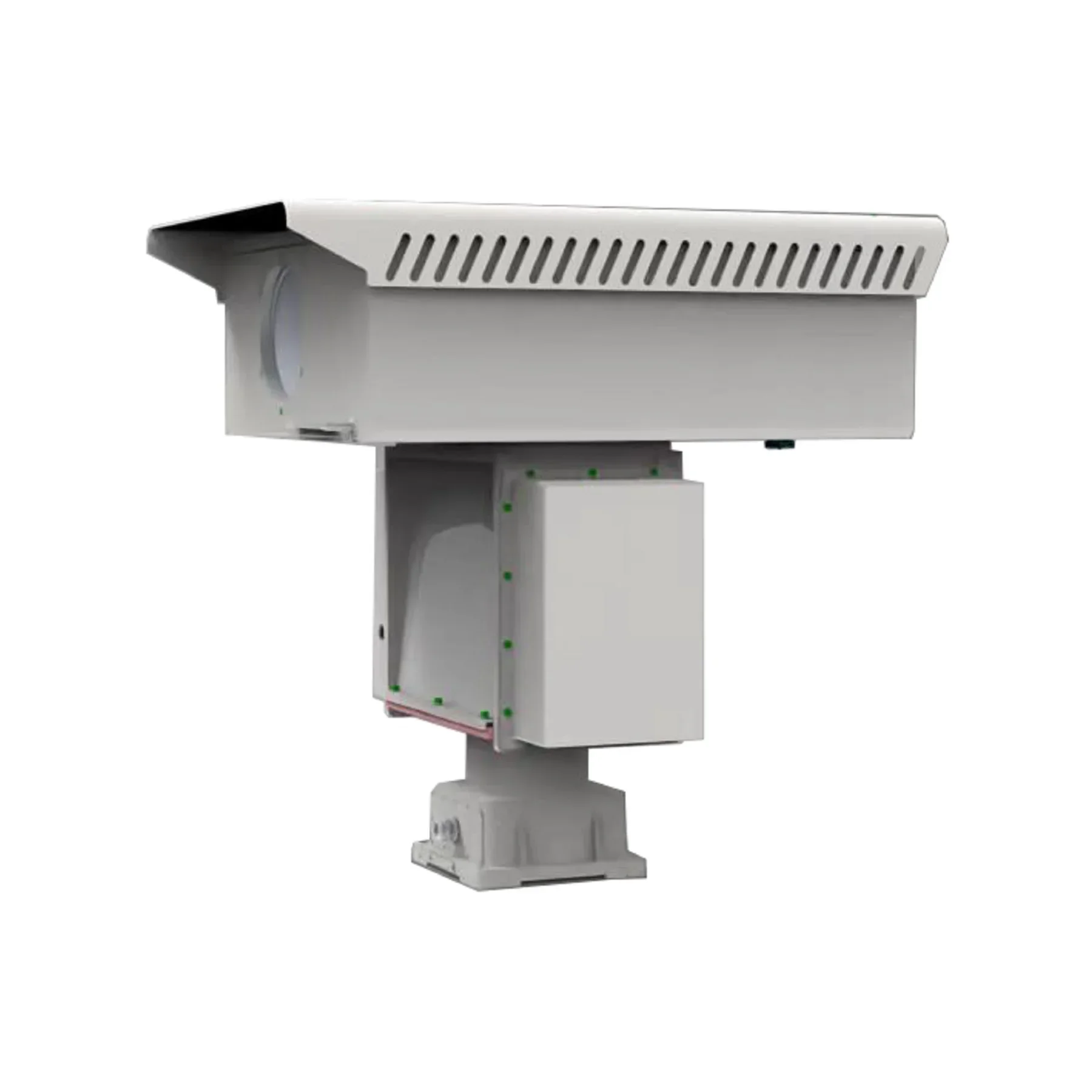 Gps Integrated Thermal System Full HD SDI PTZ IP Speed Dome long Range Ptz Thermal  System