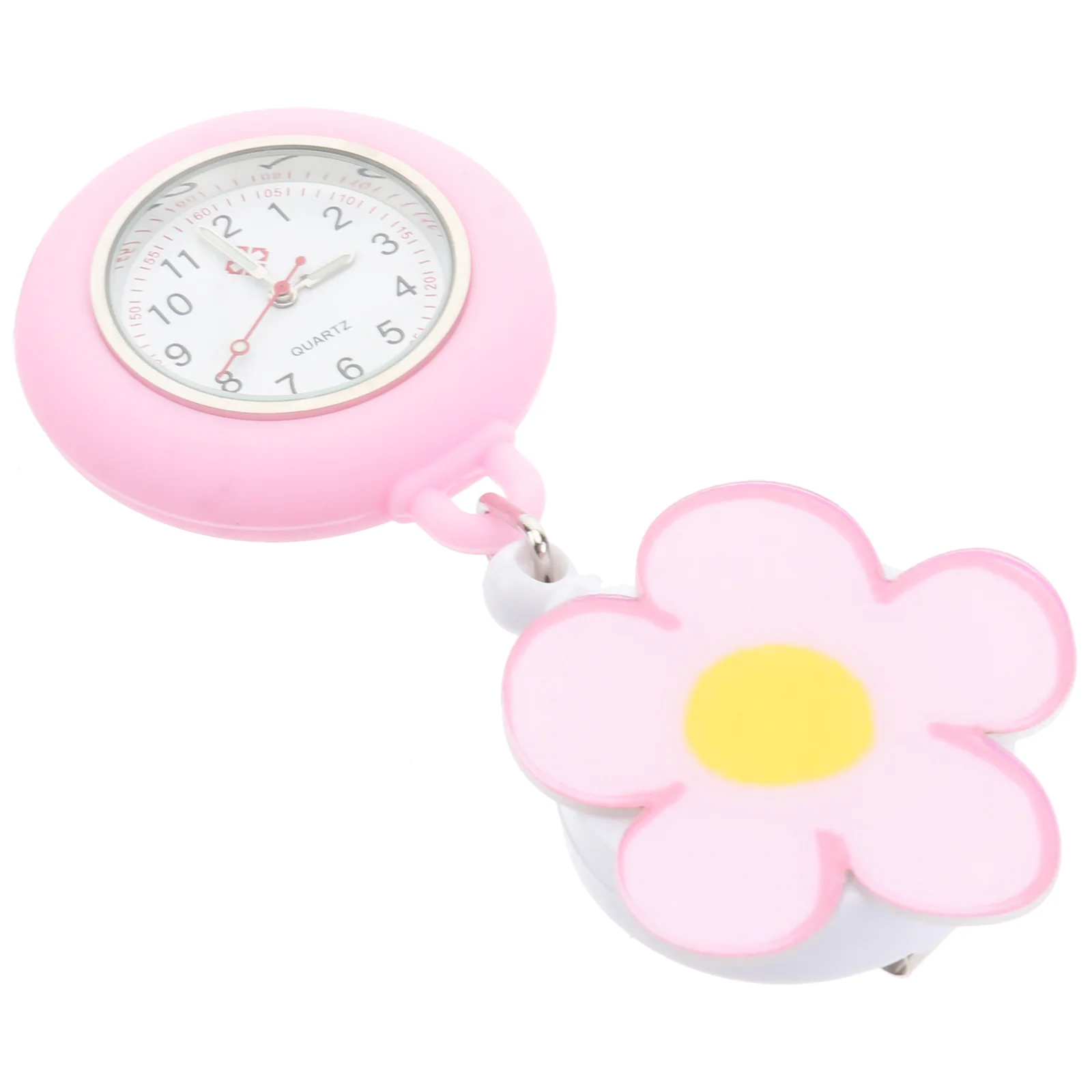 Reel Pocket Watch Nurse Stethoscopes for Nurses Pin Ordinary Glass Mirror Clip Portable