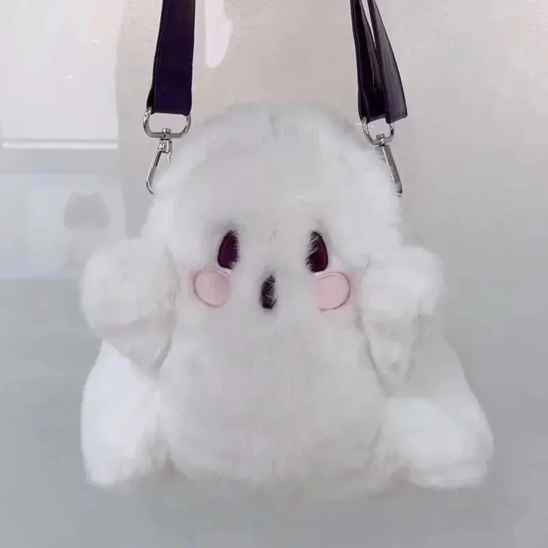 Halloween Funny Backpacks Little Ghost Chic Plush Doll For Women Classic Backpacks Men Cute Women Shoulder Bag Presale Backpacks