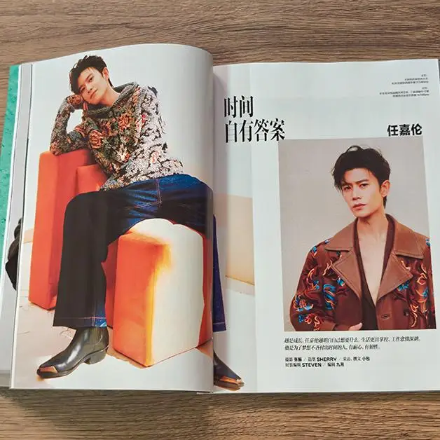 Chinese star Allen Jialun Ren ELLEMEN magazine