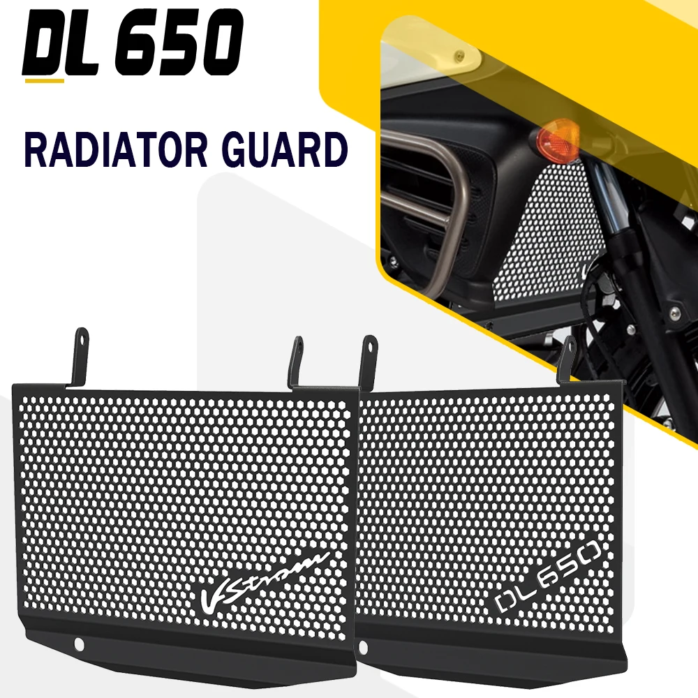 Motorcycle Radiator Grille Guard Cover Protection For Suzuki DL650 Vstrom 650 DL650/ABS DL 650 V-STROM650 2012-2024 2025 2026