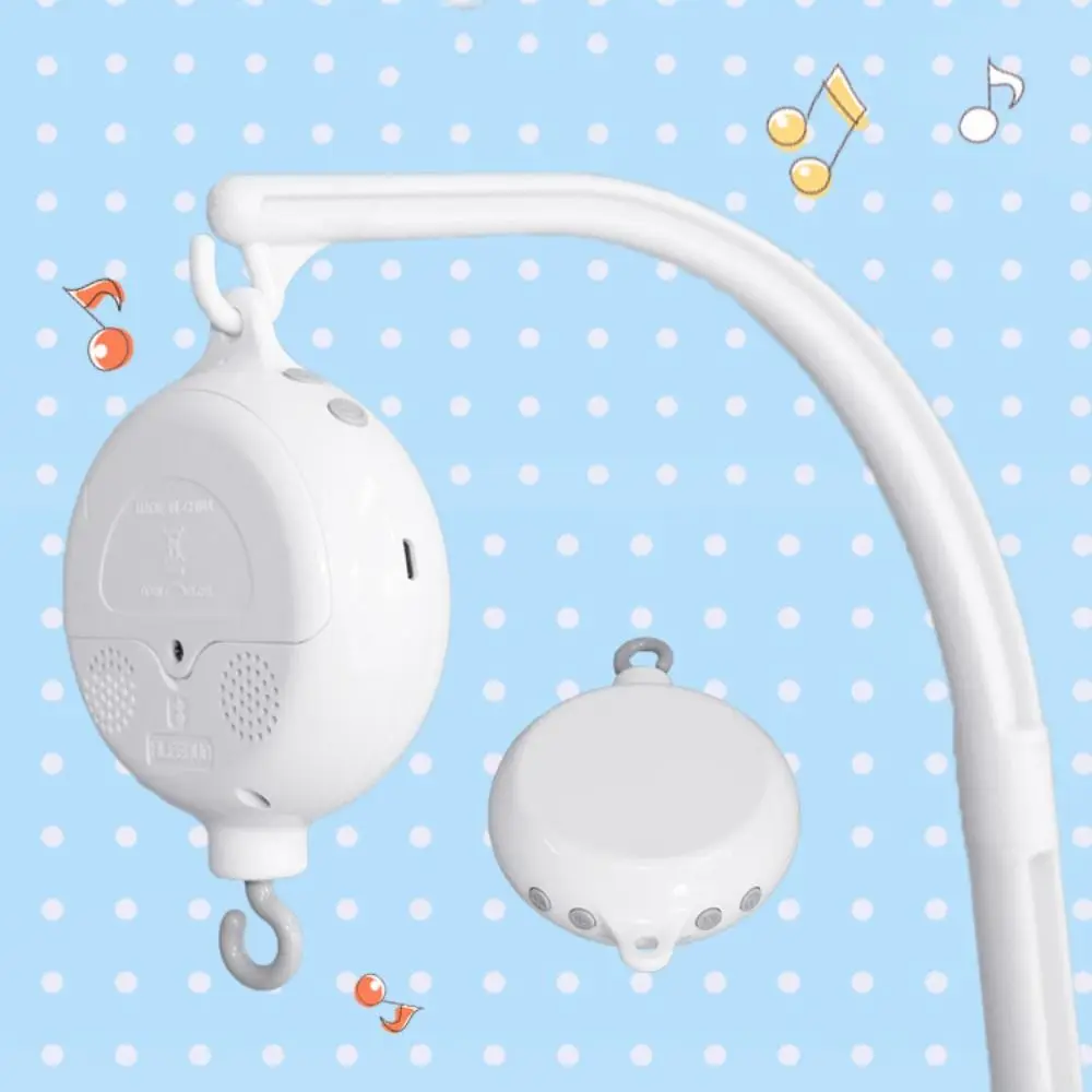 Creative 35 Lullabies Baby Mobile Music Box Cute Cartoon Bed Bell Musical Box White Baby Musical Box Baby Crib