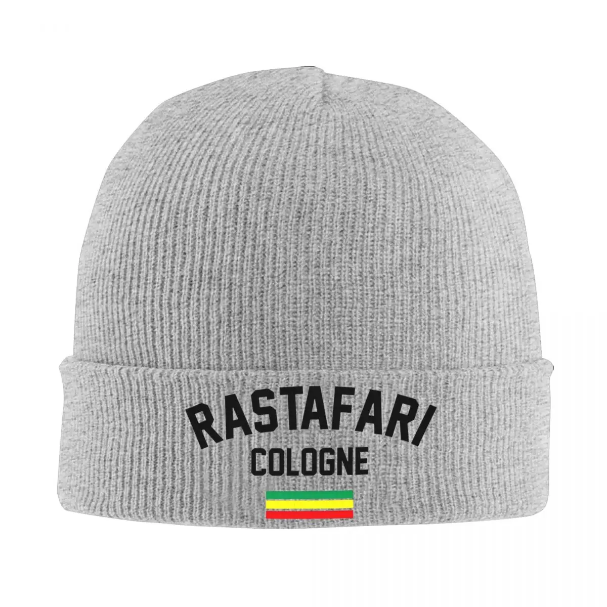 Rastafari Cologne Germany Knitted Hat Women's Men's Beanie Winter Hats Warm Melon Cap